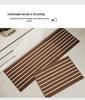 Absorbent Non-slip Striped Floor Mat for Kitchen, Bathroom, and Entryway