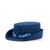 Big eaves hat men's and women's spring and autumn film and television performances Big eaves hat Flat top hat Big cover hat Women's crimped hat
