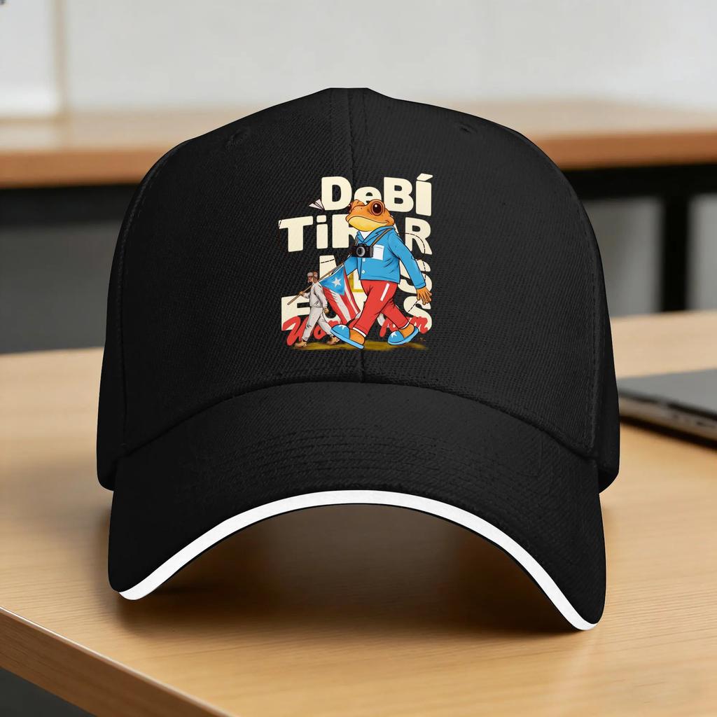 Summer Rapper BBad BBunny DTMF World Tour Baseball Cap Outdoor Gym Yk Cute Print Sun Breathable Snapback Cap