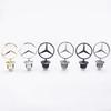 AABGU1 1Pcs  Mercedes Benz Car Front Bonnet Logo Emblem Zinc Alloy Badge ForW204 W220 C180 C200 E260 E300L Auto Decorate Accessories