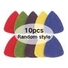 5/10/20pcs Felt Ukulele Picks Multicolor Guitar Bass Autoharp Banjo Concert Performance Portable Soft Yet Sturdy YMY