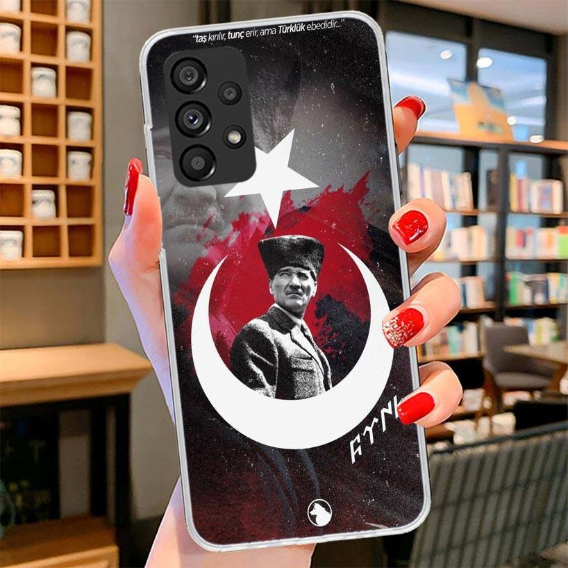 Turkey Turkish Flag Phone Case For Samsung Galaxy A17 A37 A57 A16 A26 A36 A56 A15 A25 A35 A55 A14 A24 A34 A54 A13 A23 A33 A53 Ga