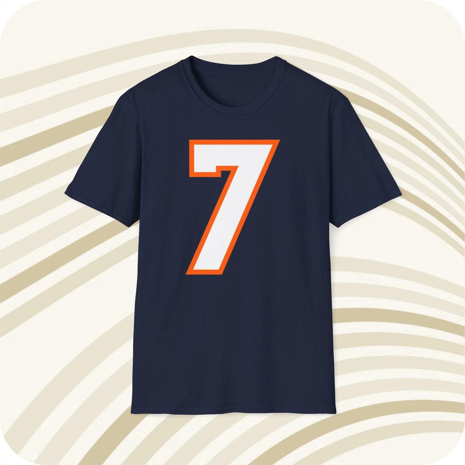 John Elway Denver Broncos 90 s #7 Jersey T shirt - Front & Back Print L