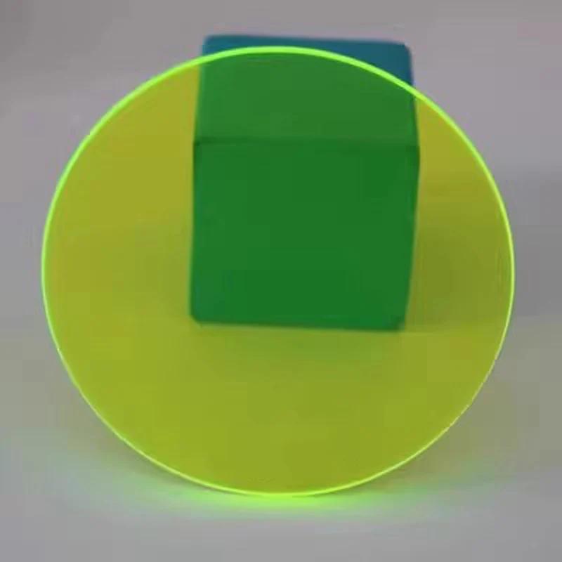 Colorful Translucent Acrylic Board PMMA Plexiglass Circular Shape Tinted Plate Thick 3mm DIY/Display Projects/Wedding&Home Decor
