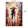 Fotorámeček Lovers in the Rain 150 Mini zkumavka Puzzle série Domů Vánoční dárek Mládež Dospělý Dospělý Puzzle DIY YC-M