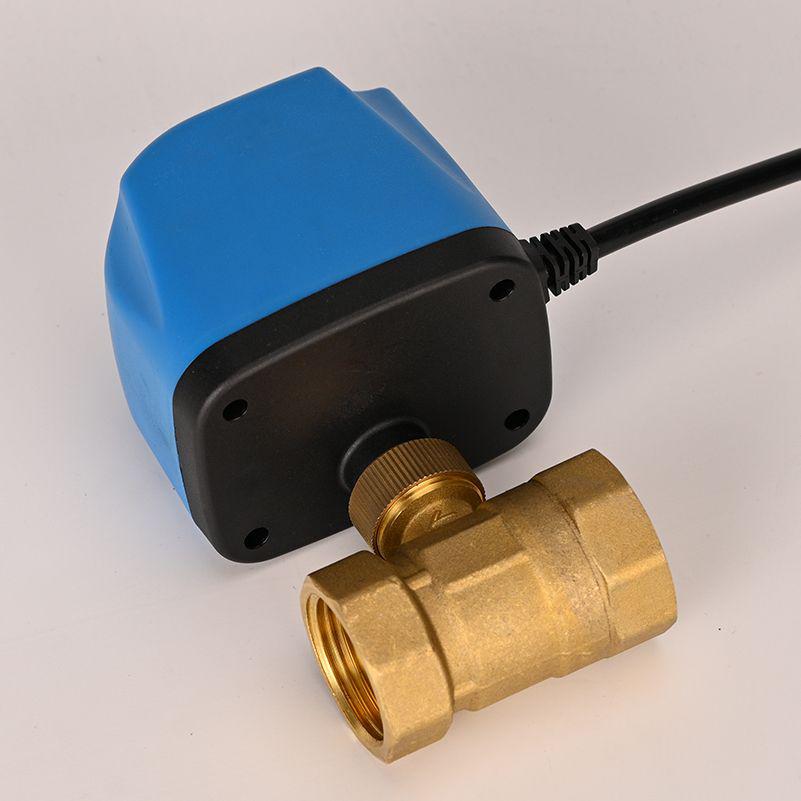 Elettrovalvola a sfera elettrica di reset a spegnimento a due fili, Ottone, 4/6 Punti, Normalmente Chiusa/Aperta, Valvola dell'acqua, 220V.