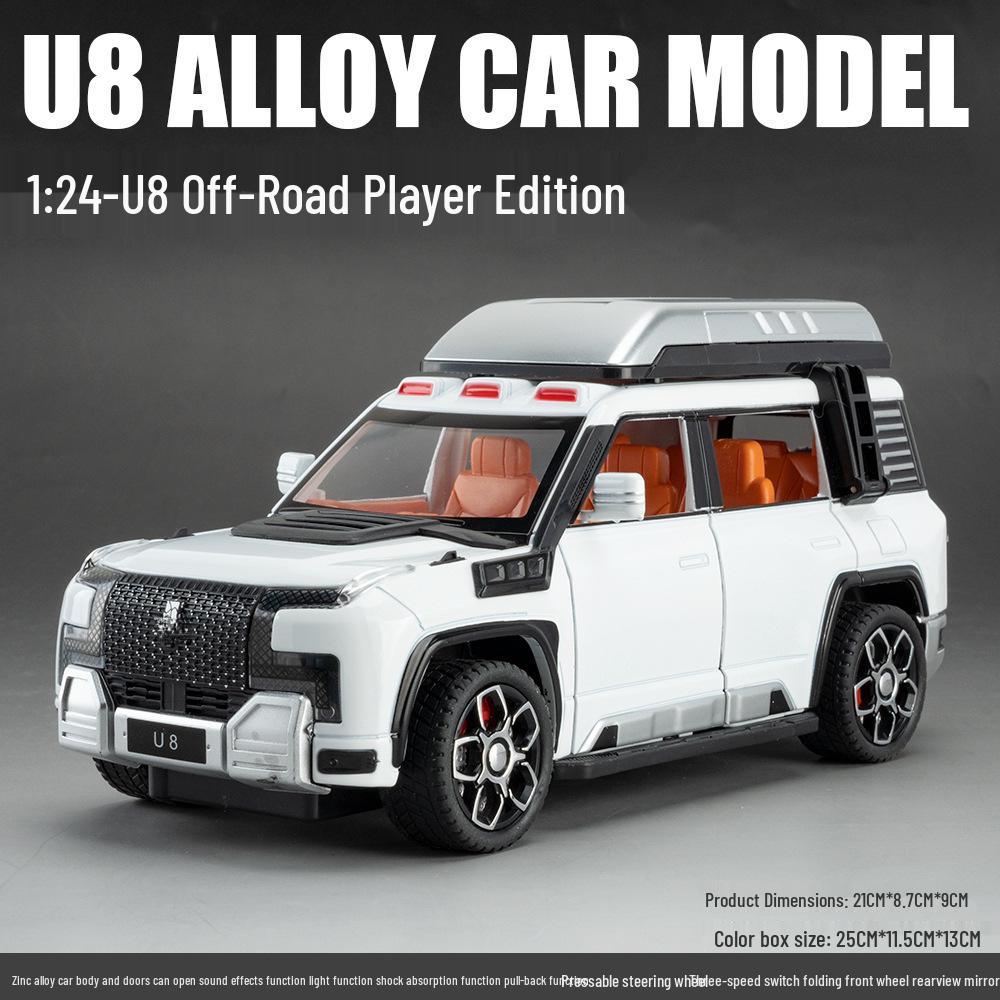 1:24 Off-road Alloy Car Model - Children's Toy Ornament
