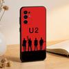 U-U2-ES Band Phone Case For Samsung S25,S24,S21,S22,S23,S30,Ultra,S20,Plus,Fe,Soft Silicone Black Cover