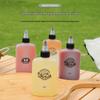120ML Nepropustná Přenosná Láhev na Olej a Ocet pro Kempování - Plnitelná a Kompaktní Úložný Prostor na Koření
