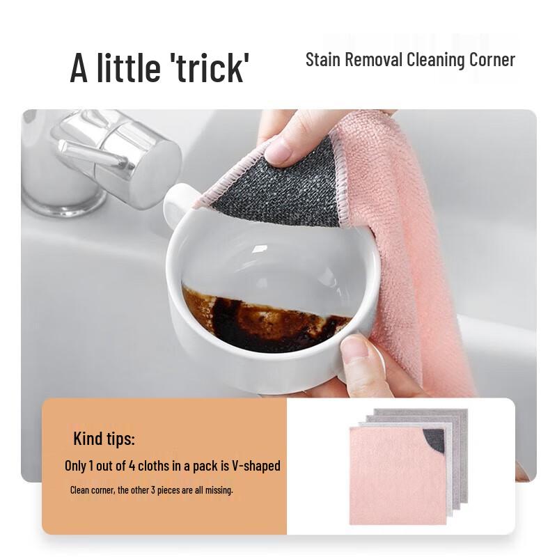 

Meiliya Multipurpose Cleaning Cloths 30x30cm, 8 Piece Pack