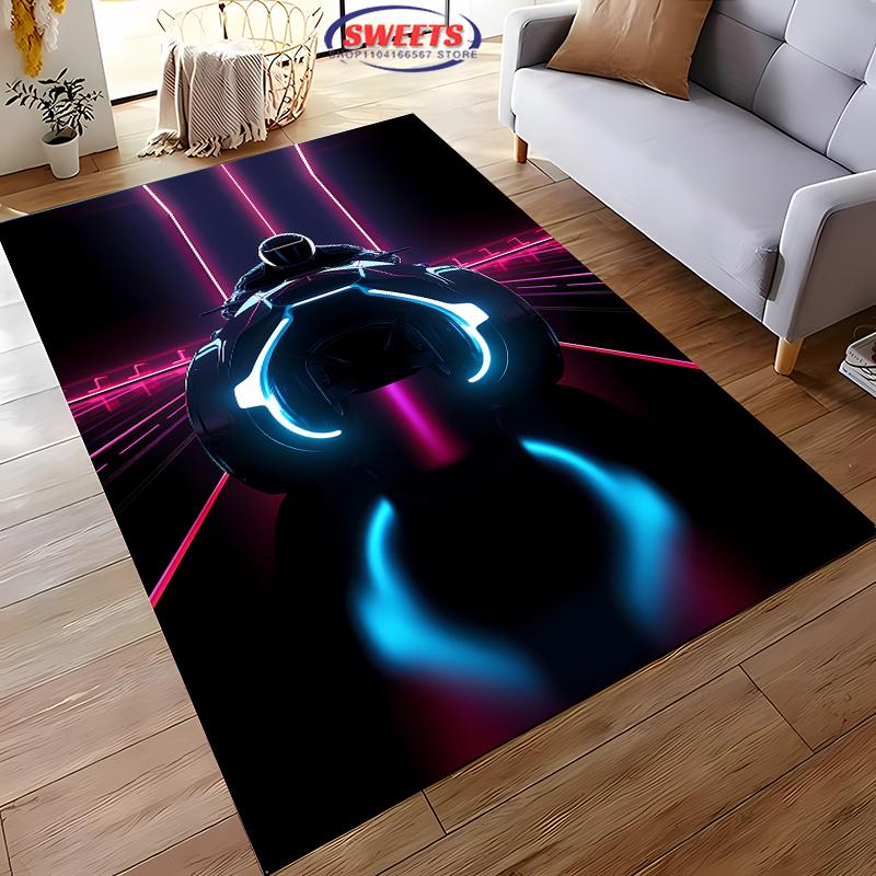 17 Styles TR0N: ARES Printed Carpet Living Room Bedroom Sofa Large Area Decorative Mat Kids Play Non-slip All Seasons Rugs Gift