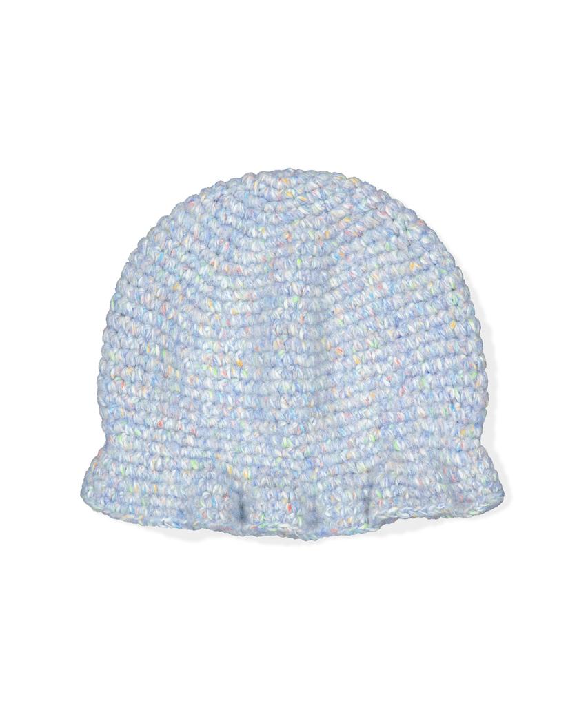 Sseonleobeutueo Tweedy Crochet Bucket Hat Blue