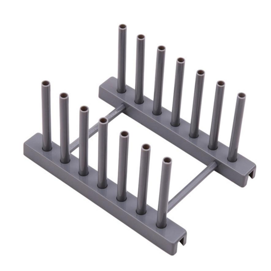 Household Plastic Dish Racks Kitchen Supplies Storage Drain Racks Detachable Storage Trays Lid Racks