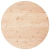 VidaXL Dessus de table rond Ø80x3 cm bois de pin massif 833670