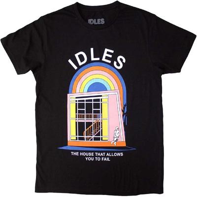Idles Dom, który pozwala ci zawieść T-shirt Męski Czarny