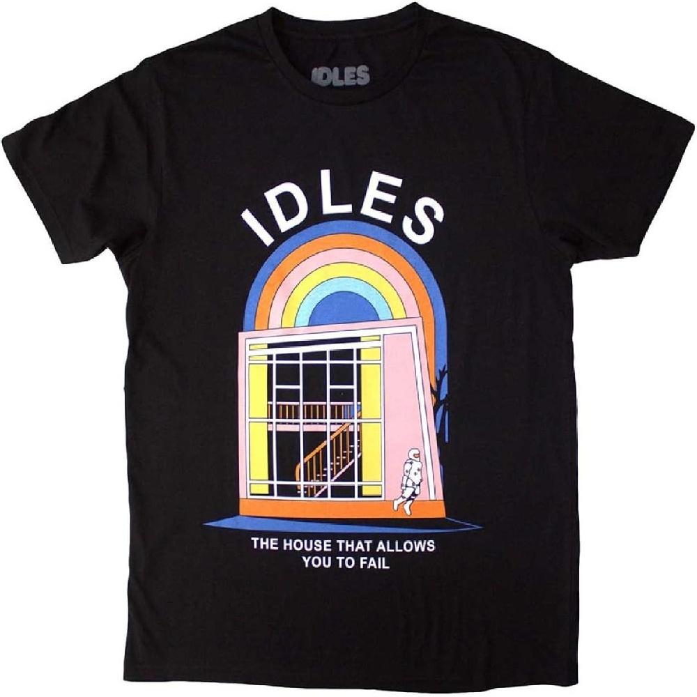 Idles Дом, который позволяет тебе ошибаться, Мужская черная футболка S чёрный