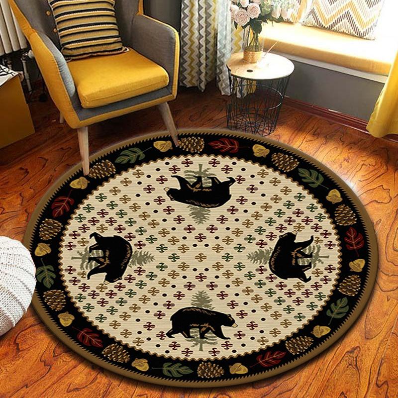 Circular Carpet Bedroom Bedside Carpet Living Room Coffee Table Carpet