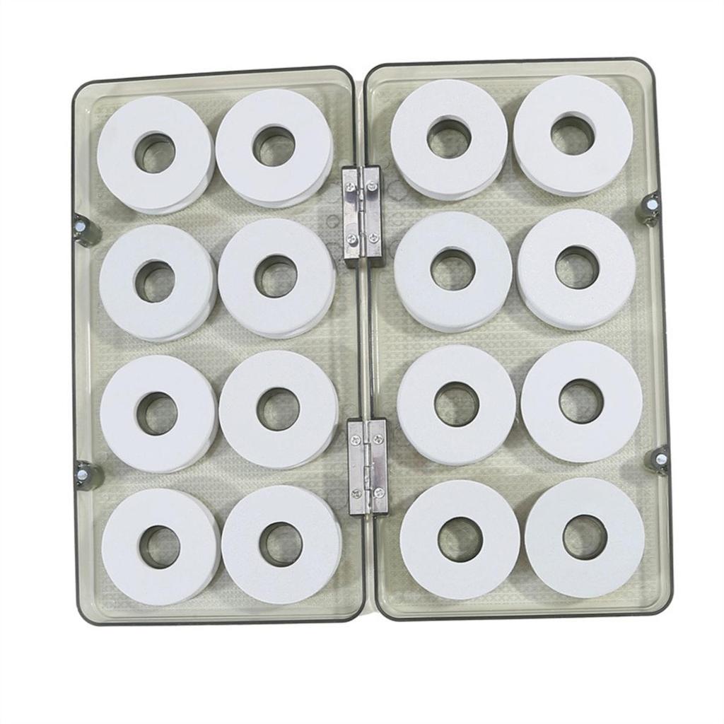 8/16pcs Fishing Tackle Foam Spools Line Box Winding Board Shaft Lure Hook Rig Bait Storage Case Pesca Accessories