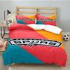 San Antonio Logo Bedding Set 3pcs, High Quality Bedding Set Including 1pc Duvet Cover And 2pcs Pillowcases for Bedroom, Dormitory Gift