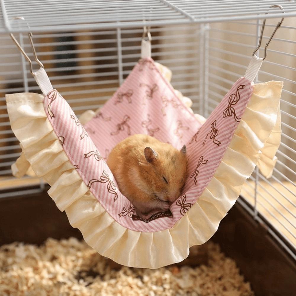 Metal Small Pet Hammock Breathable Guinea Pig Hanging PET Hammock  For Squirrel