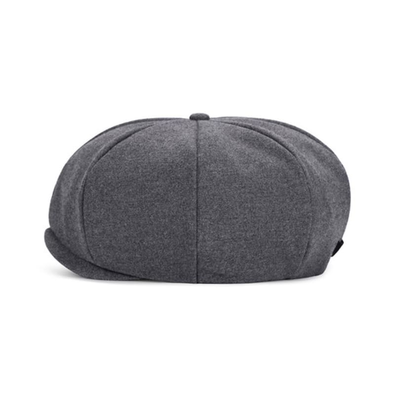 VARZAR Logo Easy Fit Newsboy Cap Gray