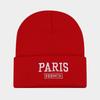 Large Version Knitted Hat Female Face Small Embroidered Letters Wool Pullover Hat Big Head Circumference Street Tide Hat