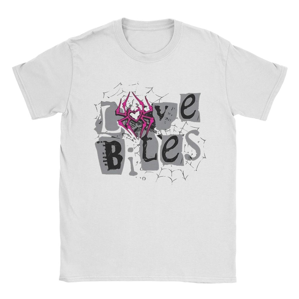 Men T-Shirts AJ Lee Love Bites Fashion 100% Cotton Tee Shirt Short Sleeve  T Shirts Round Neck Clothing Graphic Printed