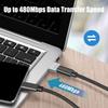 Type C To USB Converter USB C Female To USB2.0 Male Adapter For Convenient On Travel Device Access and Charging