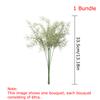 1/6 Bundles Vase Filler Christmas PVC Bohemian Artificial Pampas Grass Bouquet Elegant Floral Arrangement Weddings