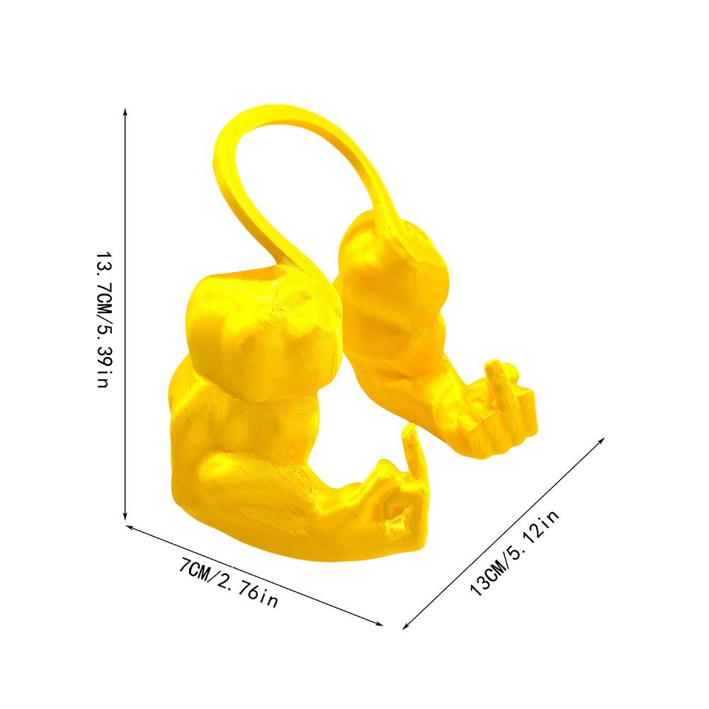 New Funny Finger Cat Muscle Arms Lightweight 3D Printing Cat Cosplay Muscle Arms Realistic Cat's Neck Arm Halloween Party Props