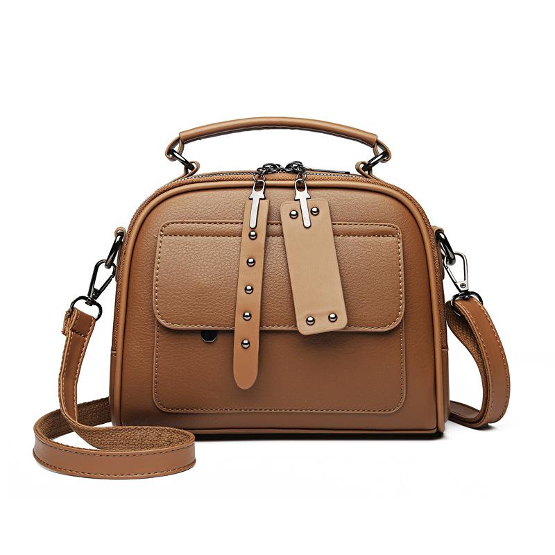 

New fashionable women s versatile high-end women s bags, multi-layer practical niche design women s bags, one piece for delivery хаки