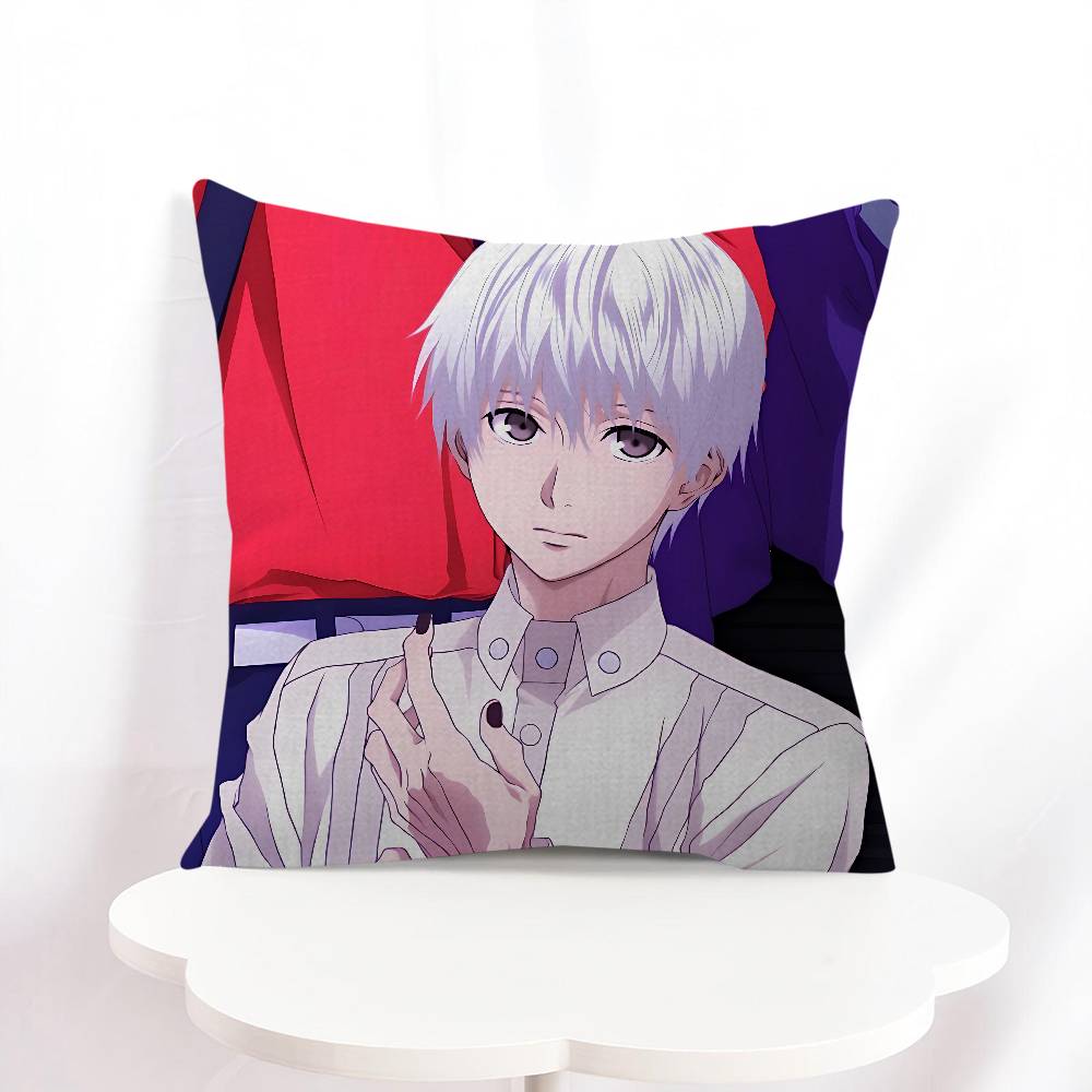 K-Kaneki Ken Cushion Cover 30x50 Polyester Sofa Cushions Decorative Throw Pillows Home Decoration Pillowcover