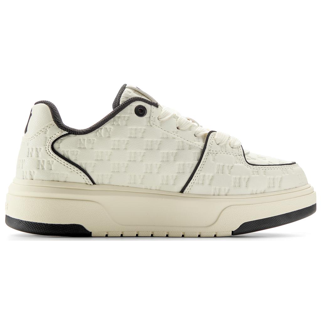 New MLB Chunky Liner Cushioning, Lightweight, Breathable Low top Skateboard Shoes Unisex Beige 3ASXE035N-50CRL