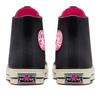 Converse Chuck 70 Wear-Resistant High-Top Canvas Shoes Unisex Black Pink