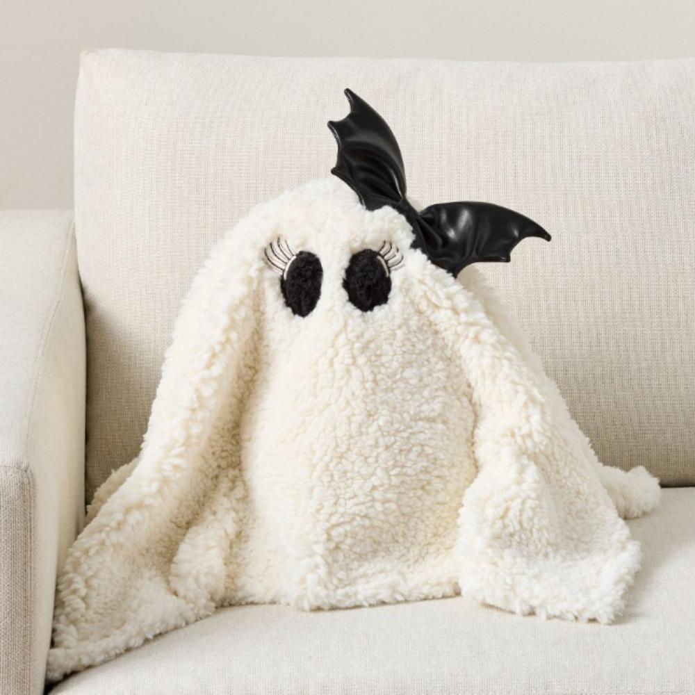 Bat Halloween Pumpkin Pillow Stuffed Animal Ghost Pumpkin Pillow Kids