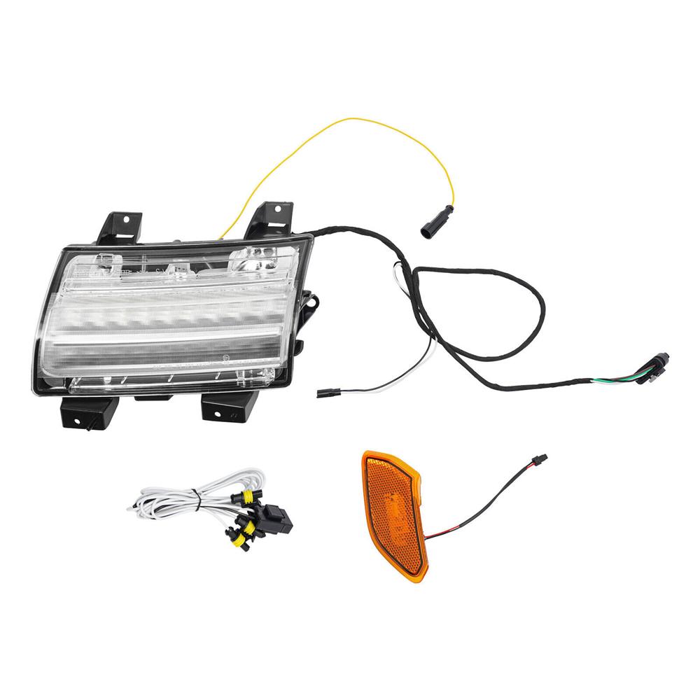 Left Side LED Turn Signal Light Lamp For 2018-2022 Jeep Wrangler JL 55112885AF
