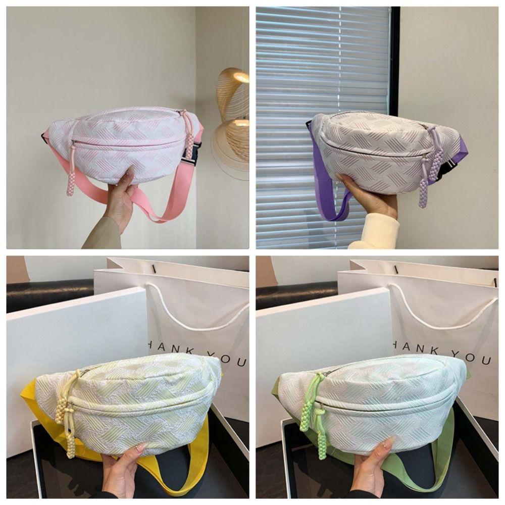 Fanny Packs Banana Bag Crossbody Bag Crossbody Waist Pack Simple Running Waist Bag Travel