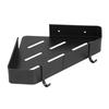 Shower Corner Shelf Aluminum 23x32cm Wall Mounted