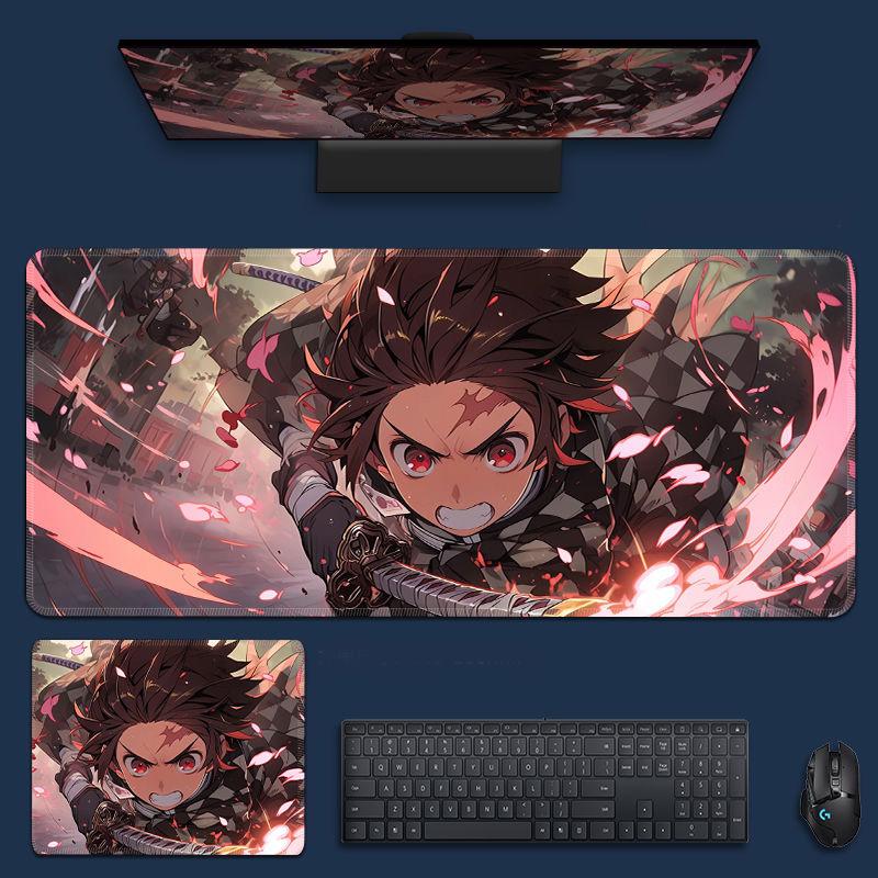 Demon Slayer Mouse Pad, Keyboard and Mouse Pad, Cheap, Exquisite, Gaming Equipment, Computer Equipment, Anime, Comics