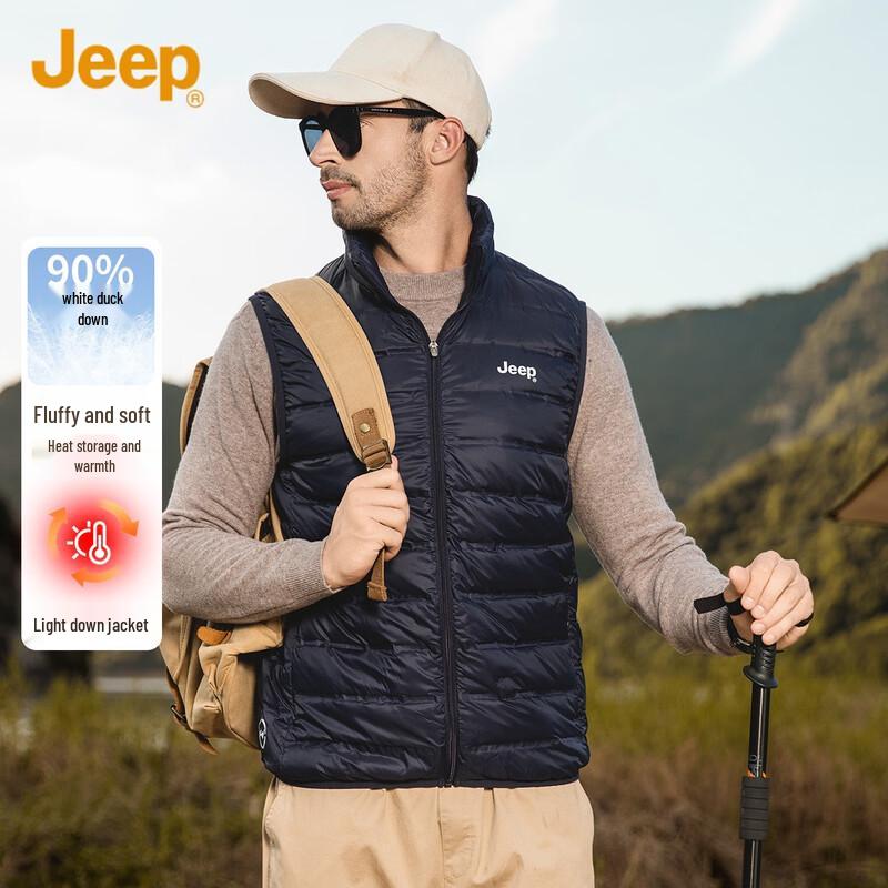 

JEEP Men s Down Vest Jacket 3XL