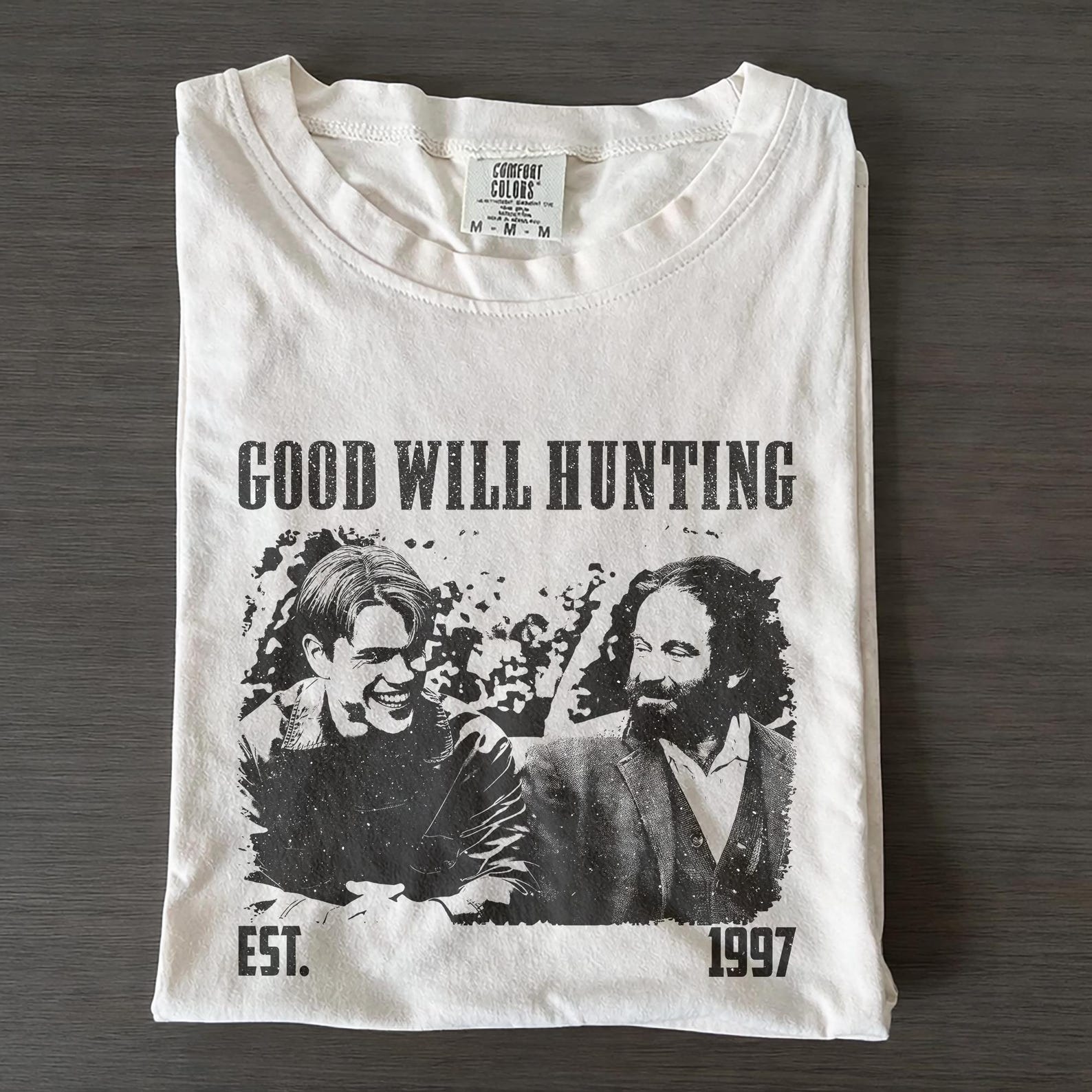 Good Will Hunting Movie T shirt, Retro Comfort Colors Film XL