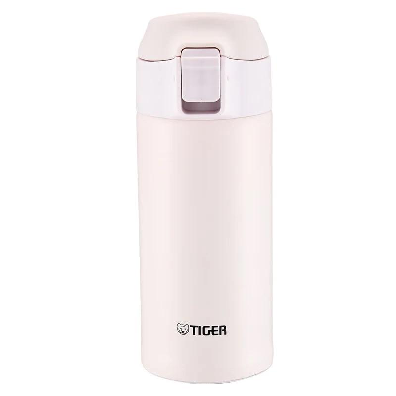 Термо-кружка с крышкой-поилкой и трубочкой Тигр 350ml