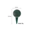 Garden Seedling Hole Puncher with Long Handle - Plastic Planter Tool for Planting and Digging