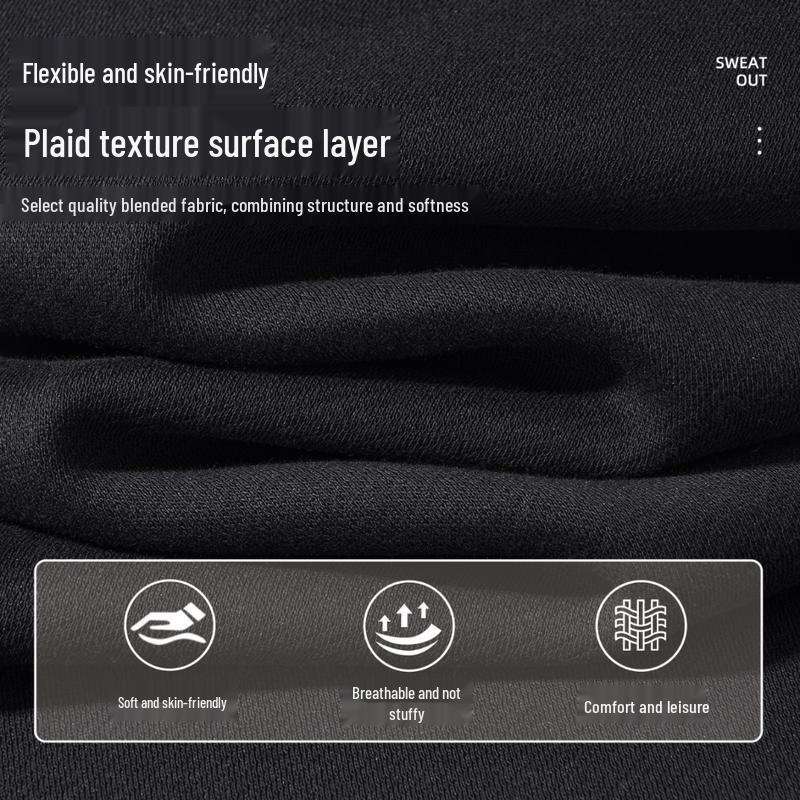 JEEP SPIRIT Men's 2025 Half-Zip Casual Sweatshirt