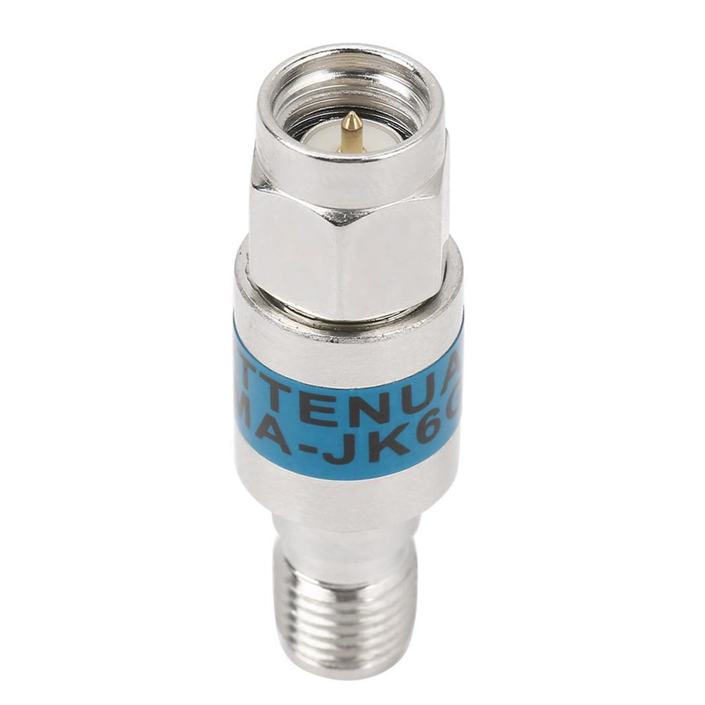 SMAJK Male To Female RF Coaxial Attenuator 2W 6GHz 50 Ohm  130dB (3dB)