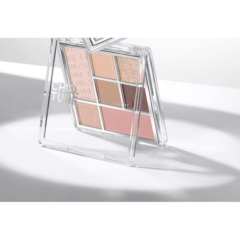 CHIOTURE - Textural 7-Color Eyeshadow Palette - 3 Types