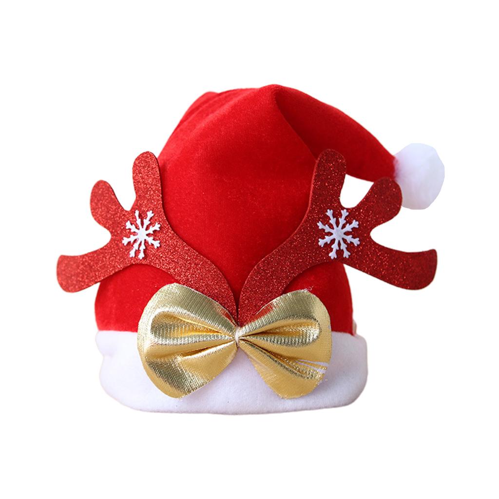 Parent Children Christmas Hat Unisex Adult Kids Santa Hat Xmas Holiday Hat for Festive Party New Year Gift for Kids