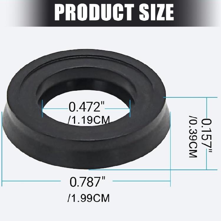 10Pcs Pressure Washer Water Seal Rubber Gasket 204084GS, 200345GS, AR2235 Suitable for Washer Pumps