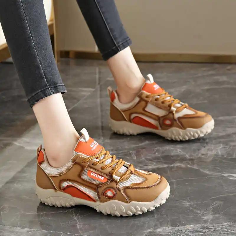 Fashion Key Height Thick Sole Women Tennis Shoes Sneakers Therapeutic Women's Golf Ladies Shoes On Sale Sport Seasonal Deporte