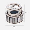 Solar powered double ring toys children's technology small production inventions scientific experiments handmade DIY toys